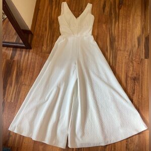 Vintage 70s Disco Extreme Flare Wide Leg Bell Bottom Jumpsuit